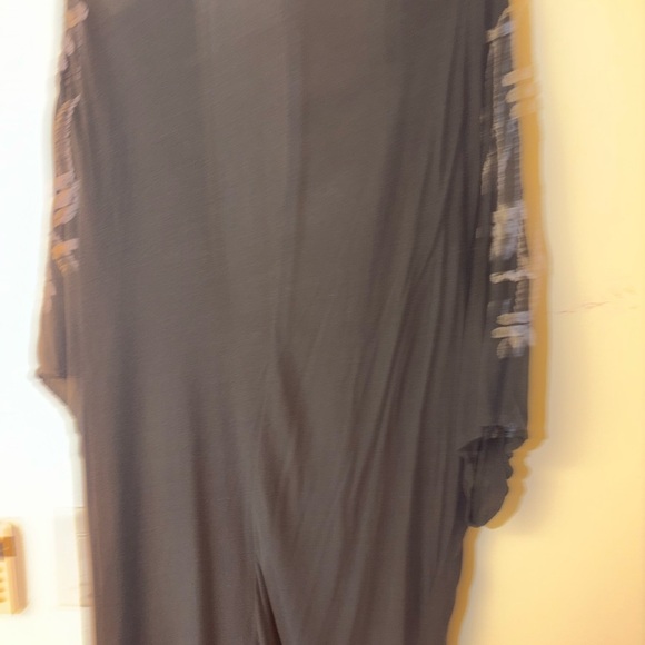 XCVI Open Front Embroidered Tunic Size L - Picture 4 of 4